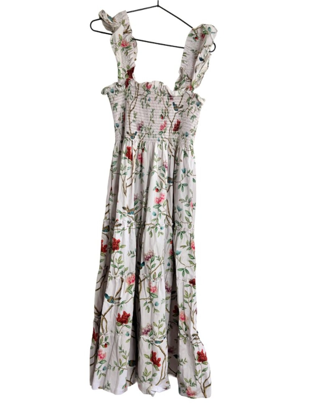 Hill House x Diane Hill Ellie Limited Edition Floral Midi A-Line Nap Dress - Picture 4 of 13